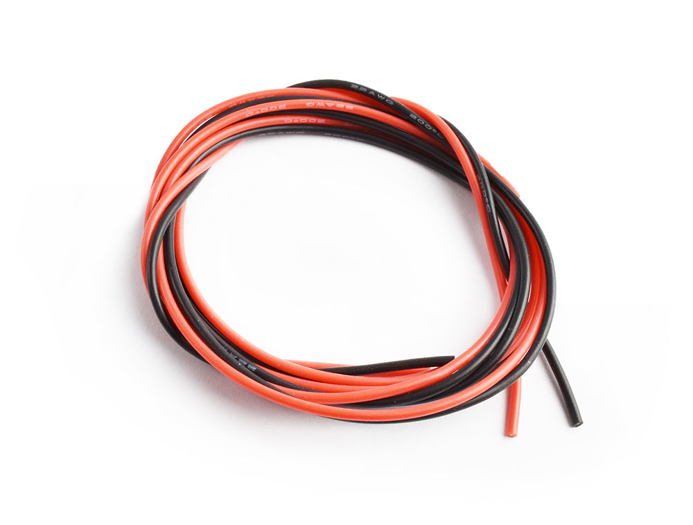 Tornado RC-Tornado Rc Silicone Wire 22Awg 0.06 With 1M Red And 1M Black -rc-cars-scale-models-sunshine-coast