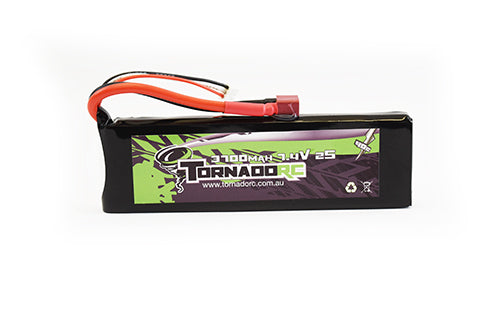 Tornado RC-Tornado Rc-2S-3700Mah-40C Soft Case Lipo 7.4V -rc-cars-scale-models-sunshine-coast