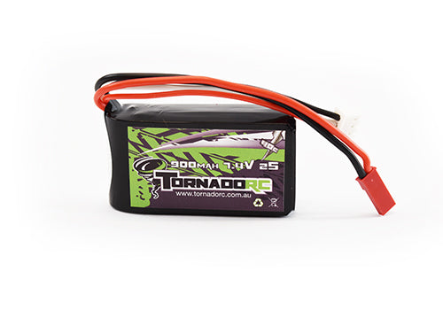Tornado RC-Tornado Rc-2S-900Mah-40C Soft Case Lipo 7.4V -rc-cars-scale-models-sunshine-coast