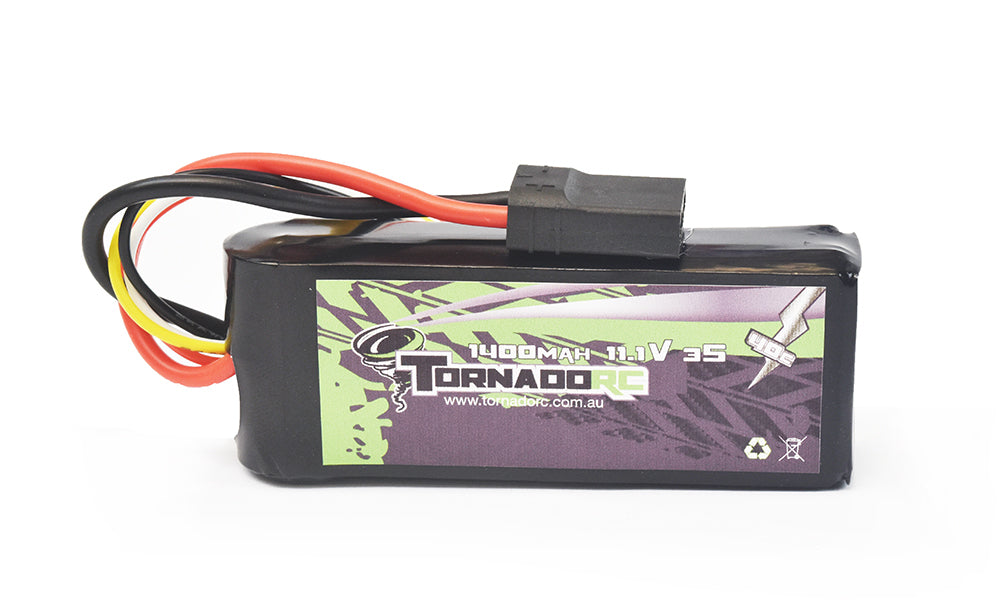 Tornado RC-Tornado Rc 1400Mah 11.1V 40C Traxxas Compatible Soft Case 3S -rc-cars-scale-models-sunshine-coast