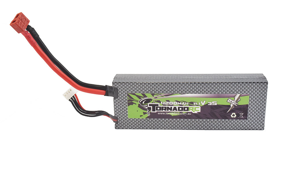 Tornado RC-Tornado Rc 3S 4200 Mah 11.1V 25C Deans Hard Case -rc-cars-scale-models-sunshine-coast