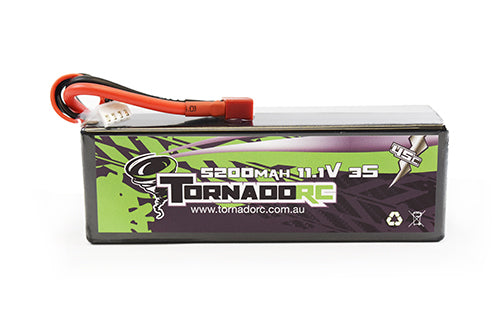 Tornado RC-Tornado Rc 3S 5200 Mah 11.1V 45C Deans Hard Case -rc-cars-scale-models-sunshine-coast