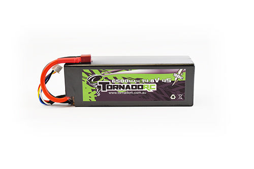 Tornado RC-Tornado Rc 6500Mah 14.8V 90C Deans Hard -rc-cars-scale-models-sunshine-coast
