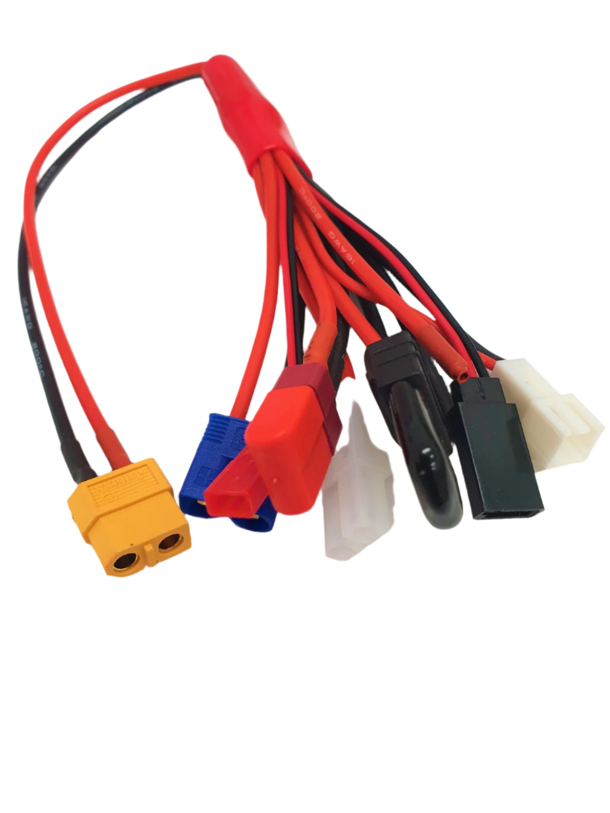 Tornado RC-Tornado Rc Xt60 To Deans/Futaba/Jst/Tamiya/Ec3/Trx/Balancing Connector/Diy Extra Wire 16Awg 30Cm Silicone Wire -rc-cars-scale-models-sunshine-coast