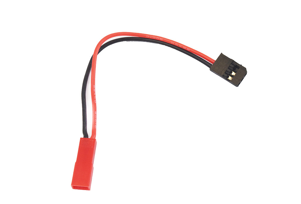 Tornado RC-Tornado Rc Female Jst To Male Futaba 22Awg 10Cm Silicone Wire 0.08 -rc-cars-scale-models-sunshine-coast
