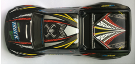 Tornado RC-Tornado Rc Car Body Red (Scale Model / Plastic Kit)-rc-cars-scale-models-sunshine-coast