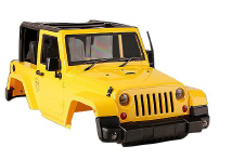 Tornado RC-Tornado Rc Crawler Body Yellow (Jeep Style) -rc-cars-scale-models-sunshine-coast