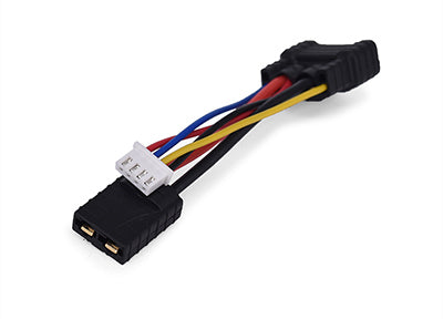Tornado RC-Tornado Rc Trx Id Compatible Lipo Battery Adapter With 2S/ 3S Balance Port - 5Cm 14 Awg Silicone Wire /22Awg Pvc Wire -rc-cars-scale-models-sunshine-coast