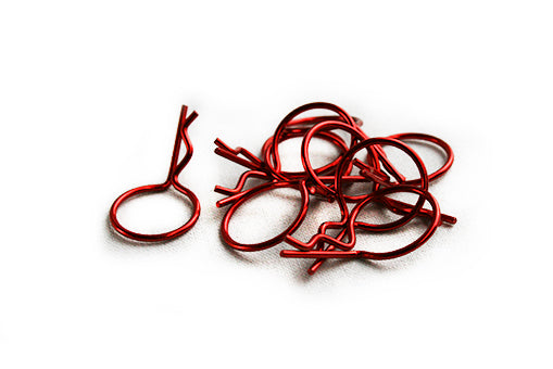 Tornado RC-Tornado Rc Medium Body Clips Red -rc-cars-scale-models-sunshine-coast