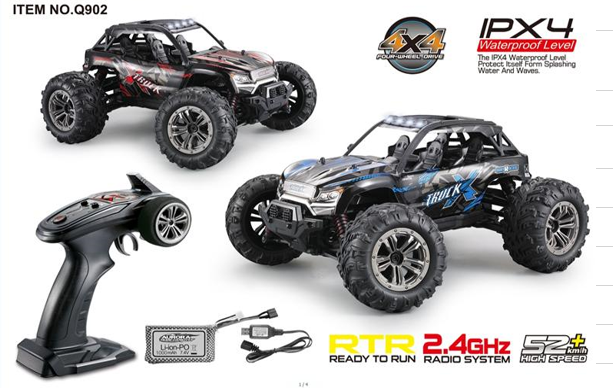 Tornado RC-Tornado Rc 1/16 Brushless 4Wd Ready To Run Desert Truck 52Klm Top Speed -rc-cars-scale-models-sunshine-coast