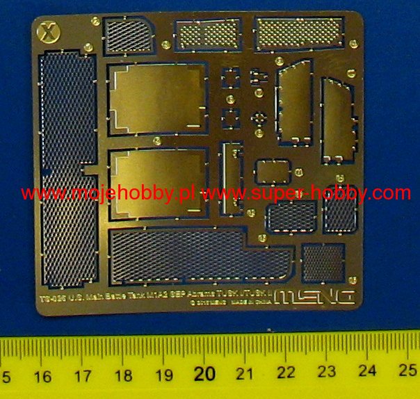 Meng Model TS-026 1/35 Scale U.S Main Battle Tank M1A2 Abrams Tusk 1/Tusk 2 - Techtonic Hobbies - Meng