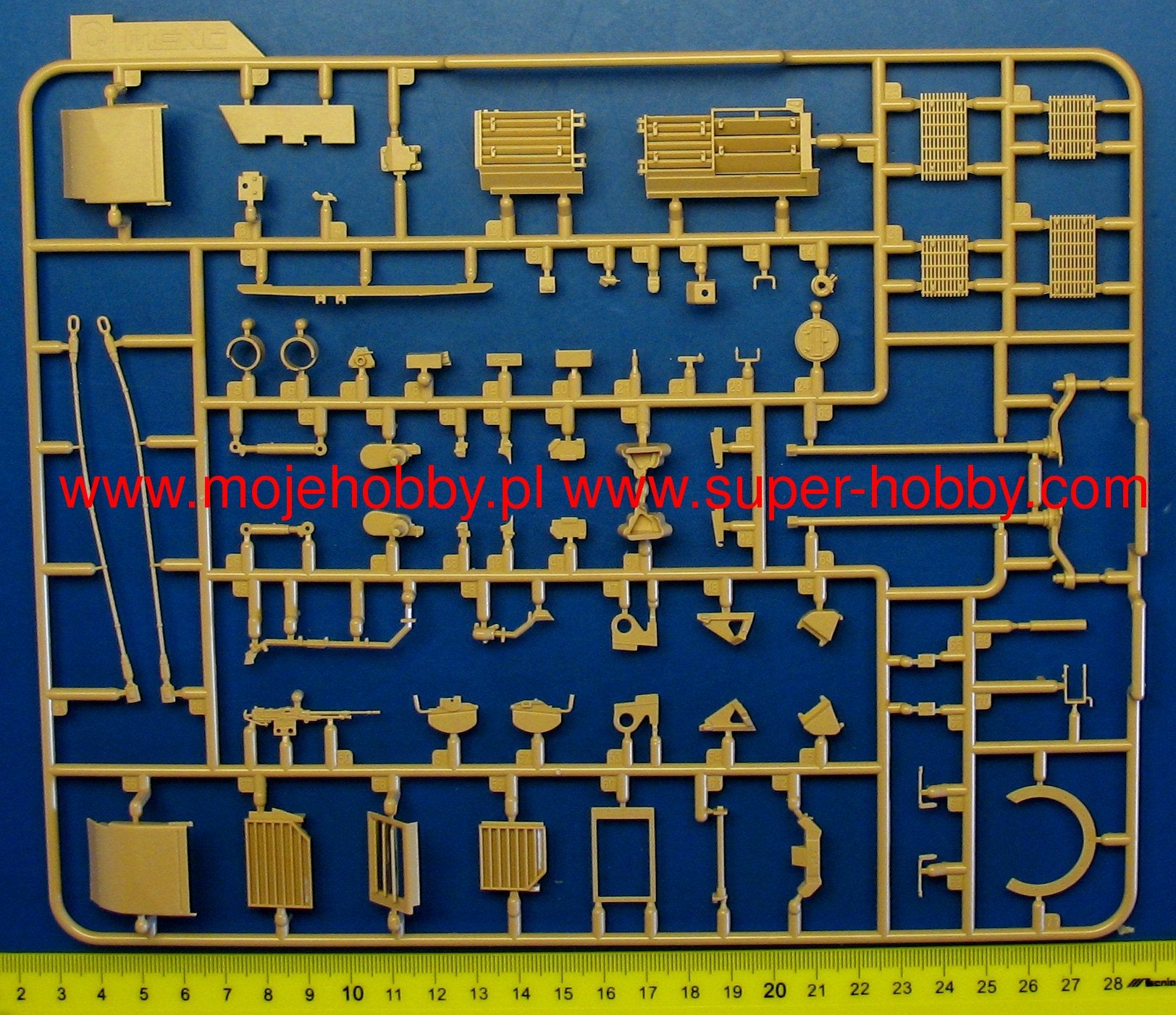 Meng Model TS-026 1/35 Scale U.S Main Battle Tank M1A2 Abrams Tusk 1/Tusk 2 - Techtonic Hobbies - Meng
