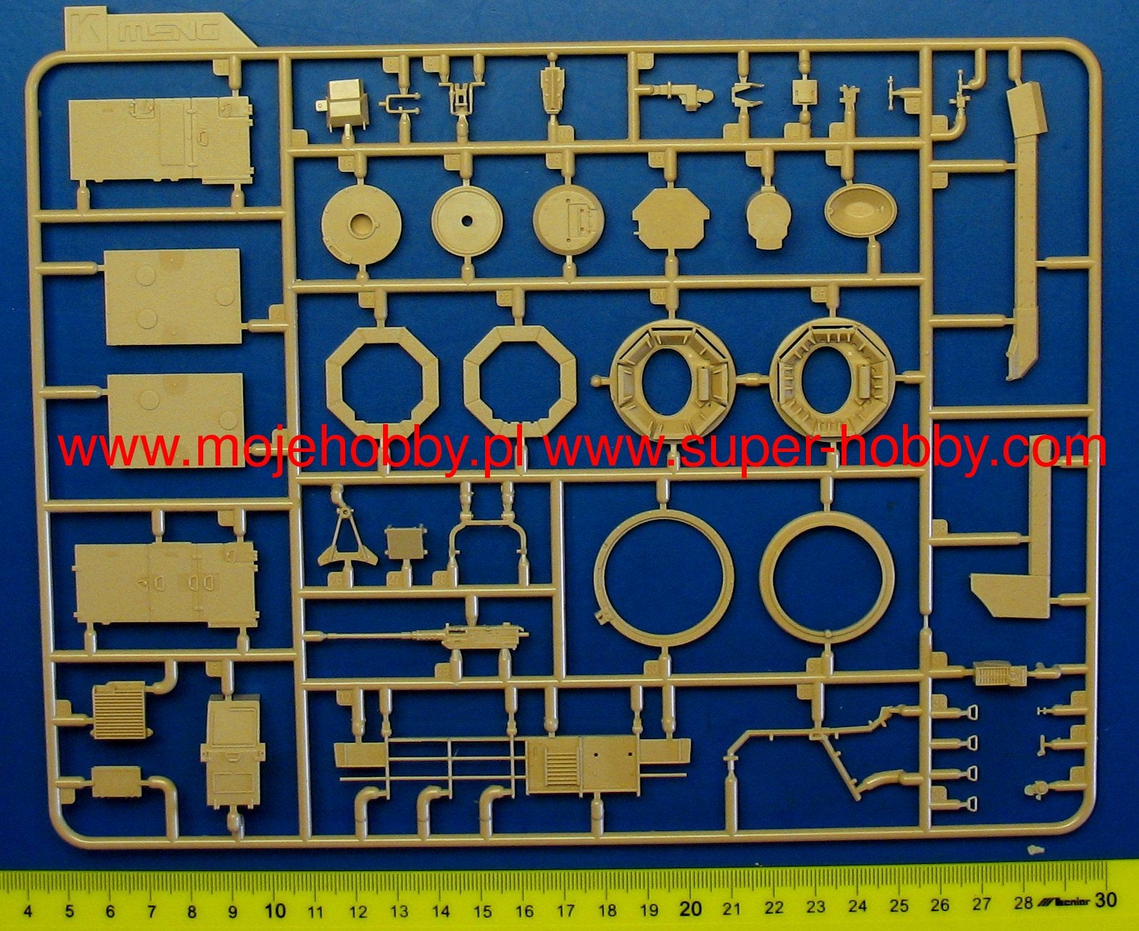 Meng Model TS-026 1/35 Scale U.S Main Battle Tank M1A2 Abrams Tusk 1/Tusk 2 - Techtonic Hobbies - Meng