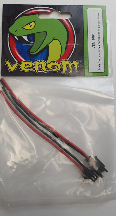 VENOM-Male / Female Molex Connector-rc-cars-scale-models-sunshine-coast