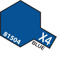 Tamiya-Tamiya Acrylic Mini X-4 BLUE-rc-cars-scale-models-sunshine-coast