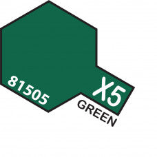 Tamiya-Tamiya Acrylic Mini X-5 GREEN-rc-cars-scale-models-sunshine-coast