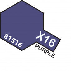 Tamiya-Tamiya Acrylic Mini X-16 PURPLE-rc-cars-scale-models-sunshine-coast