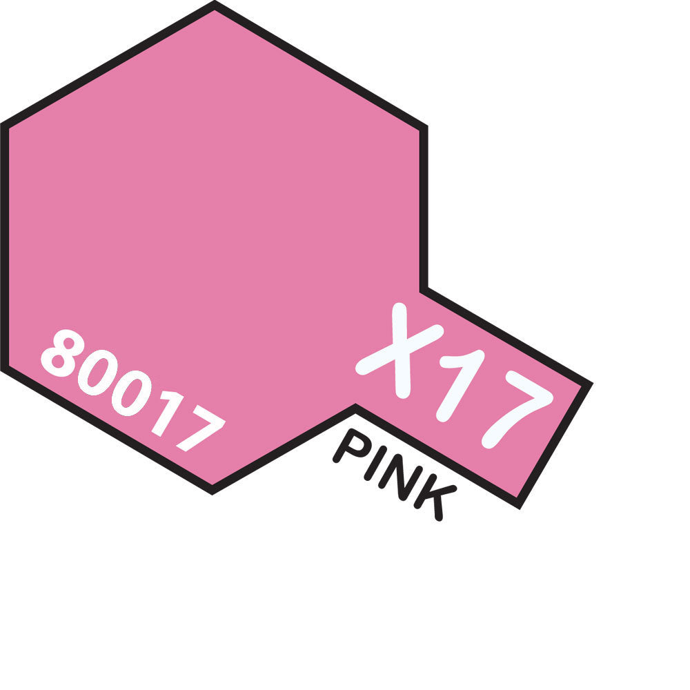 Tamiya-Tamiya Enamel X-17 PINK-rc-cars-scale-models-sunshine-coast
