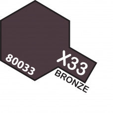 Tamiya-Tamiya Enamel X-33 BRONZE-rc-cars-scale-models-sunshine-coast
