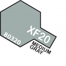 Tamiya-Tamiya Enamel XF-20 MEDIUM GREY-rc-cars-scale-models-sunshine-coast