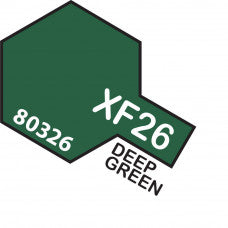 Tamiya-Tamiya Enamel XF-26 DEEP GREEN-rc-cars-scale-models-sunshine-coast