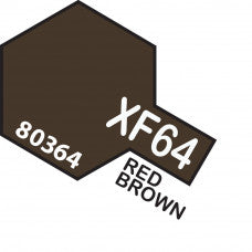 Tamiya-Tamiya Enamel XF-64 RED BROWN-rc-cars-scale-models-sunshine-coast