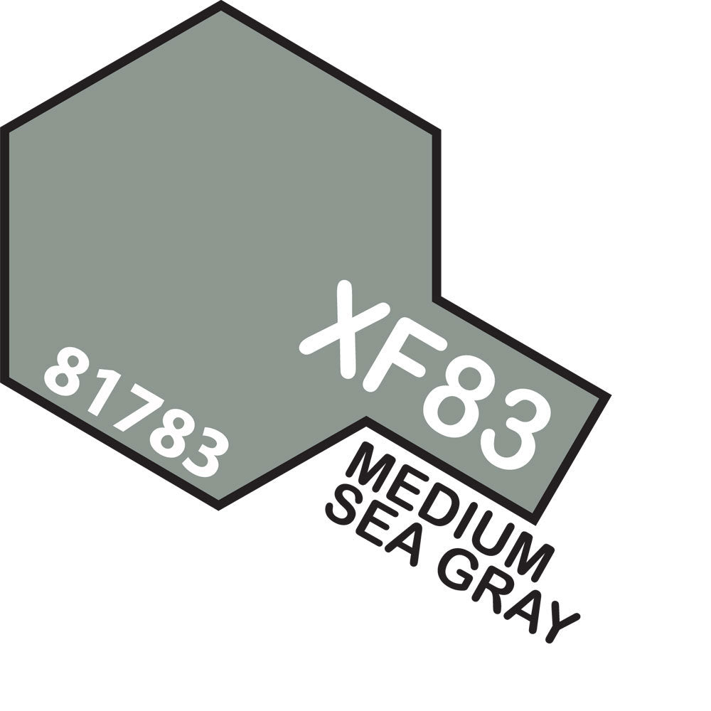 Tamiya-Tamiya Acrylic Mini XF-83 MED. SEA GRAY 2 RAF-rc-cars-scale-models-sunshine-coast