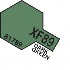 Tamiya-Tamiya Acrylic Mini XF-89 DARK GREEN 2-rc-cars-scale-models-sunshine-coast