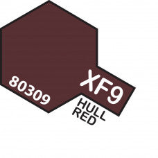 Tamiya-Tamiya Enamel XF-9 HULL RED-rc-cars-scale-models-sunshine-coast