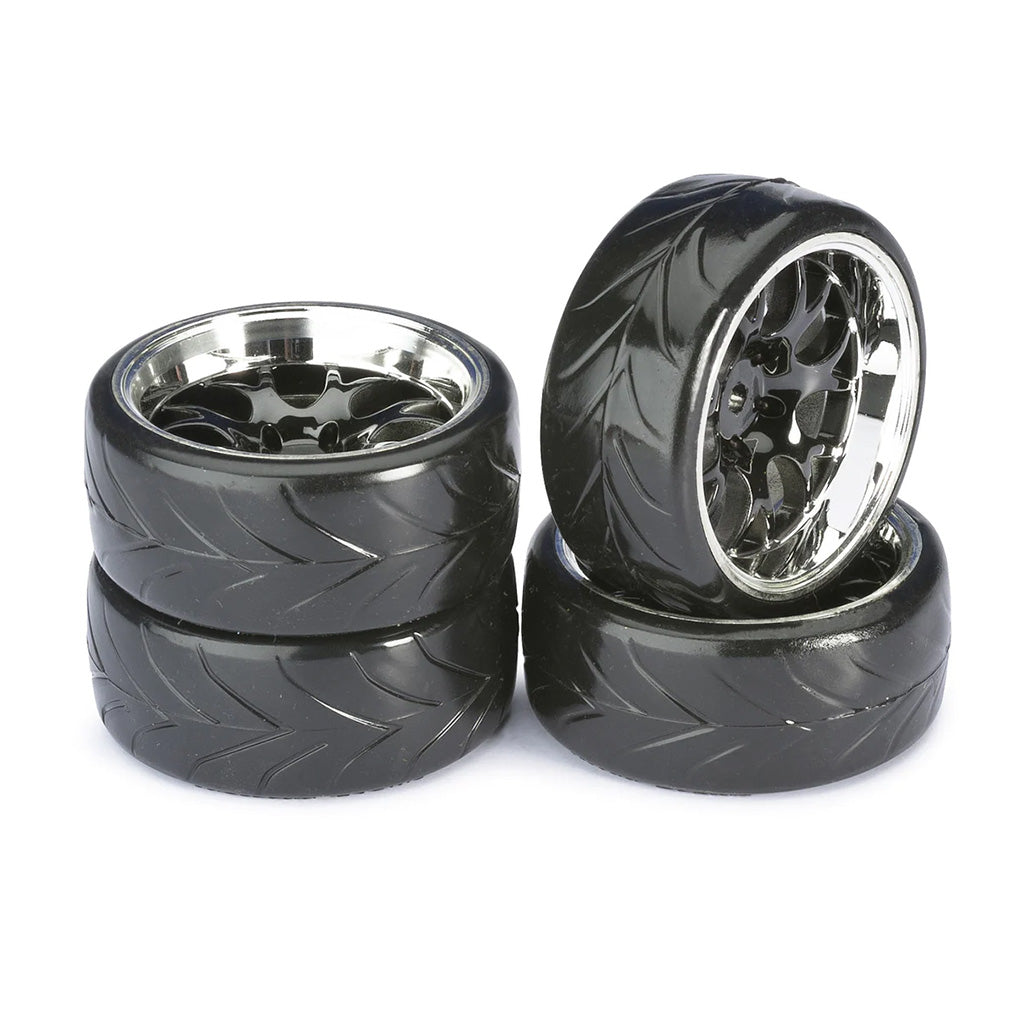 Absima wheel set (4) Drift tyres (2510044) - Techtonic Hobbies - Absima