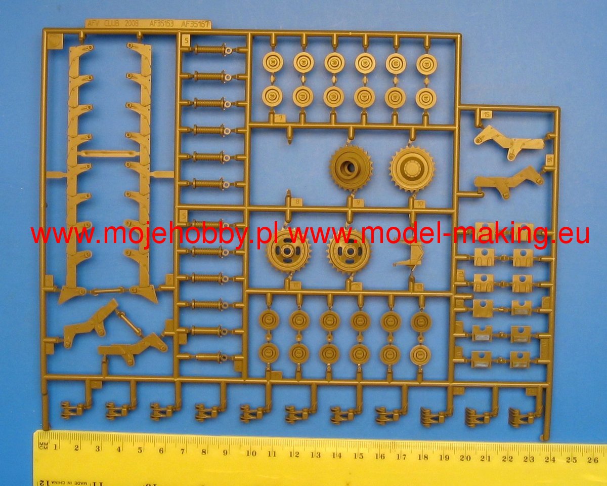 AFV Club 35153 1/35 Scale CHURCHILL MK III British WW2 Heavy Tank Plastic Model Kit (Scale Model) - Techtonic Hobbies - AFV Club