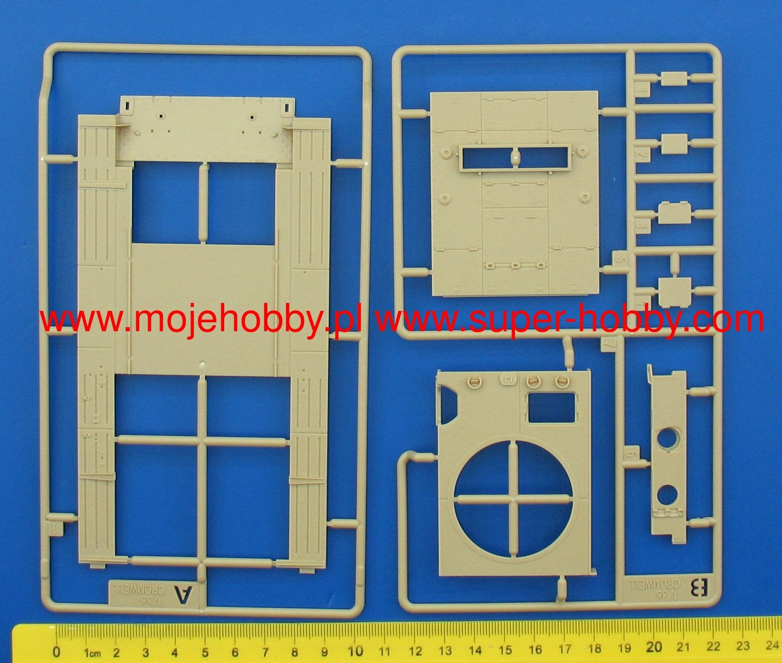 Airfix A1373 1/35 Scale Cruiser Tank Mk.VIII A27M Cromwell Mk.IV - Techtonic Hobbies - Airfix