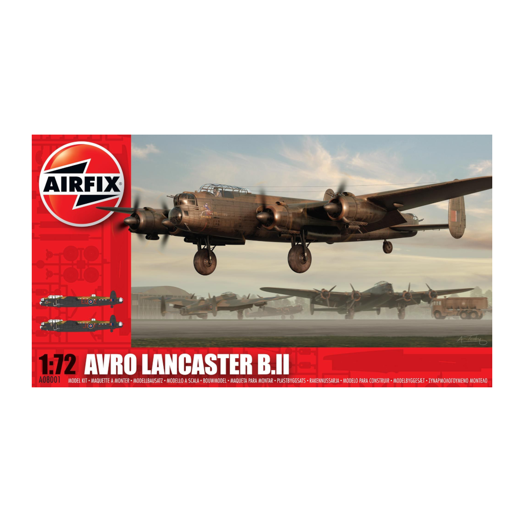 Airfix A08001 1:72 Scale Avro Lancaster Bii - Techtonic Hobbies - Airfix