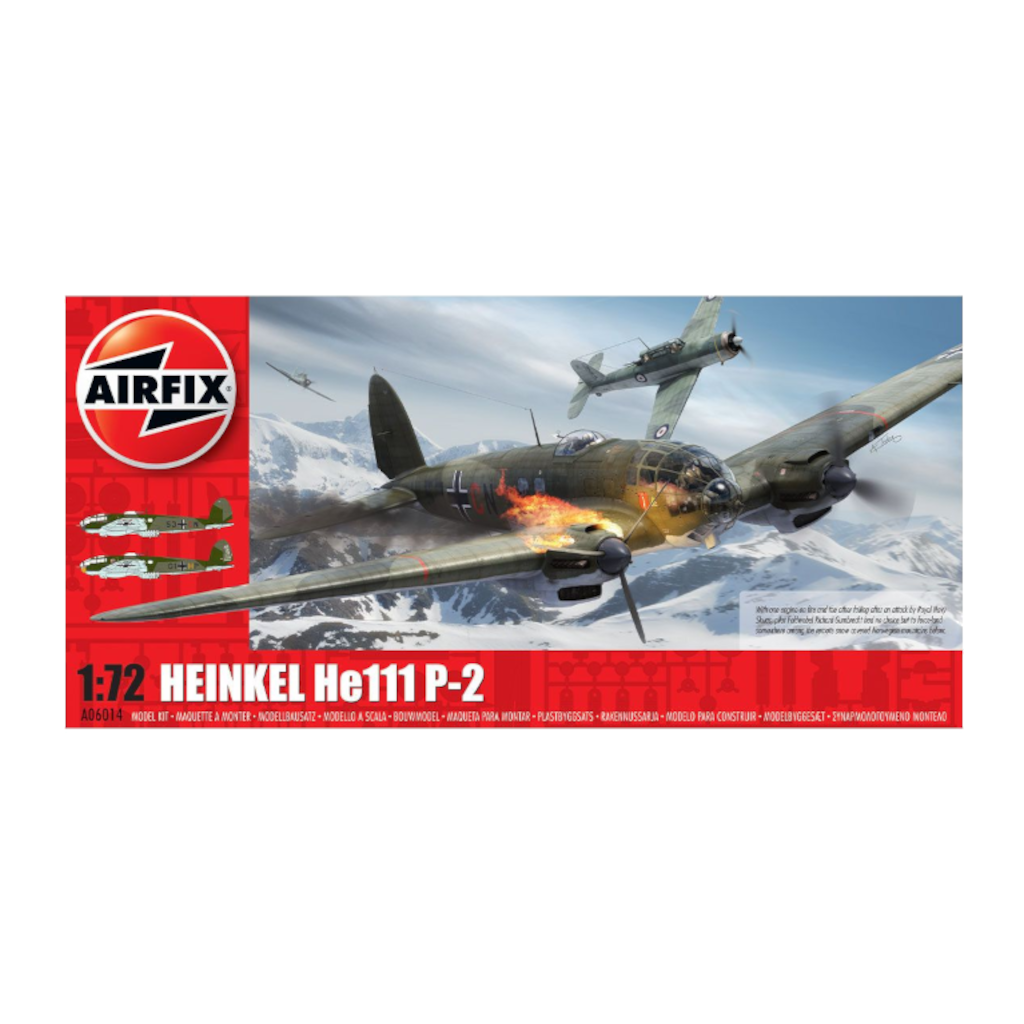 Airfix A06014 1/72 Scale Heinkel He111 P-2 - Techtonic Hobbies - Airfix