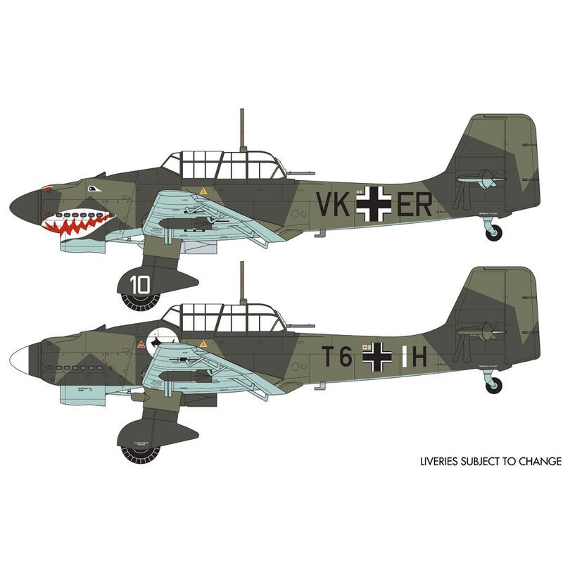 Airfix A03087A 1/72 Scale Junkers Ju87B-1 Stuka - Techtonic Hobbies - Airfix