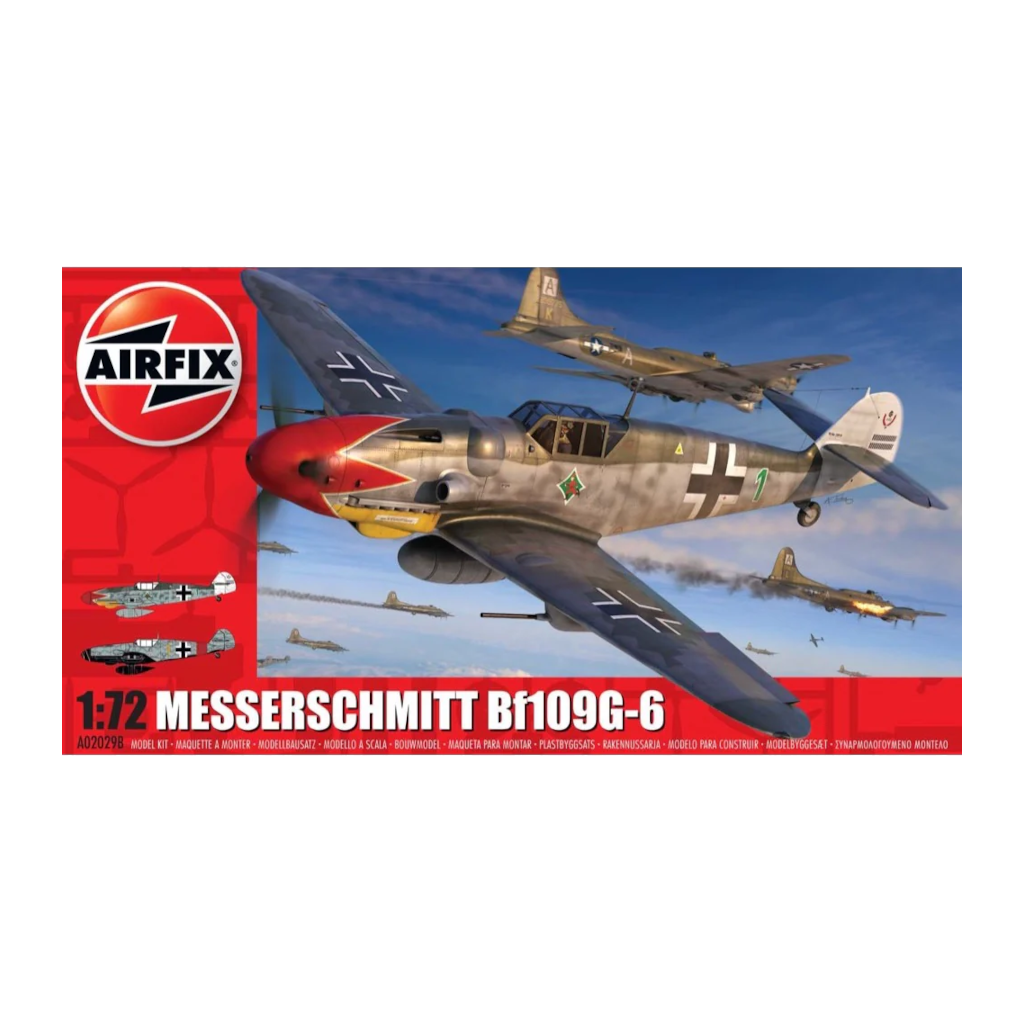 Airfix A02029B 1/72 Messerschmitt Bf109G-6 - Techtonic Hobbies - Airfix