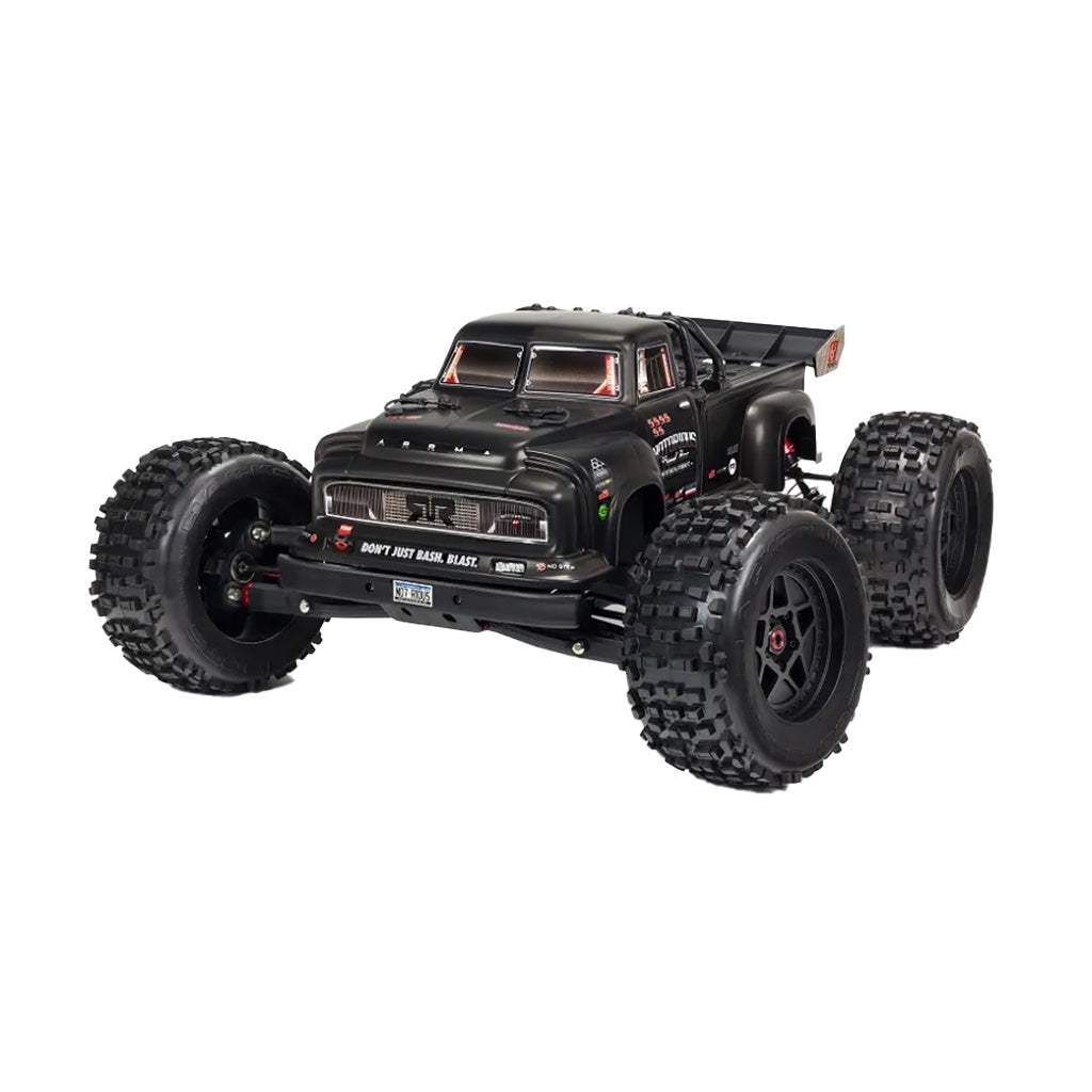 Arrma Notorious 6S BLX 2020 Spec Stunt Truck RTR, Black, ARA8611V5T1 - Techtonic Hobbies - Arrma