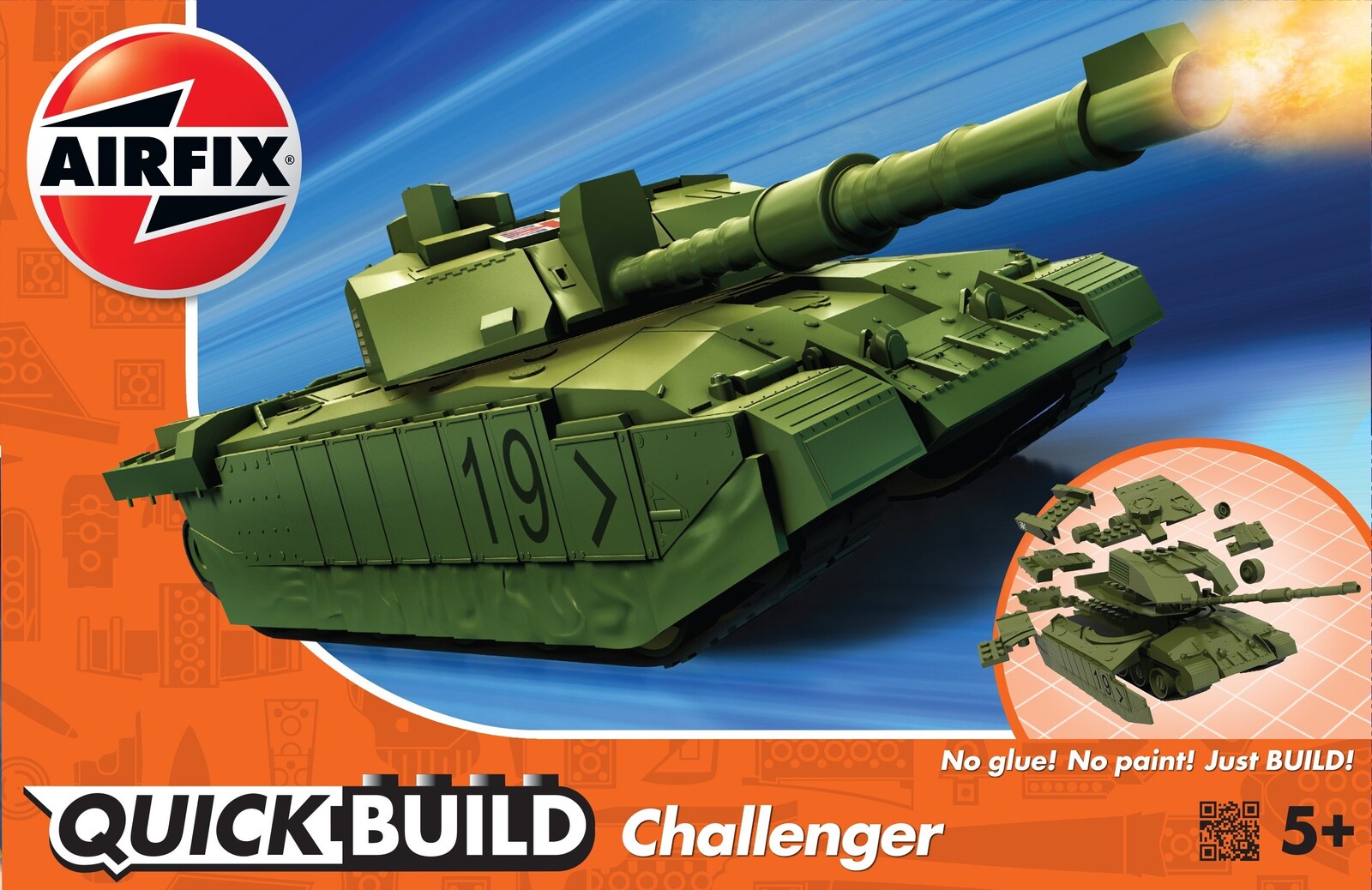 Airfix-Airfix Quickbuild Challenger-rc-cars-scale-models-sunshine-coast