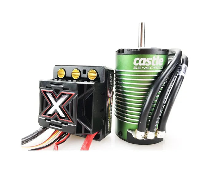 Castle Creations-Castle Creations Monster X Brushless ESC with 1800kv Sensored Motor, 010-0145-05-rc-cars-scale-models-sunshine-coast