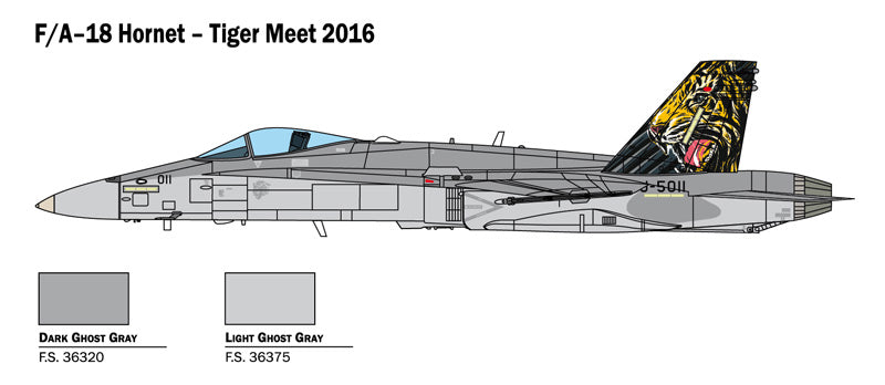 Italeri 001394 1/72 Scale Hornet "Tiger Meet 2016" - Techtonic Hobbies - Italeri