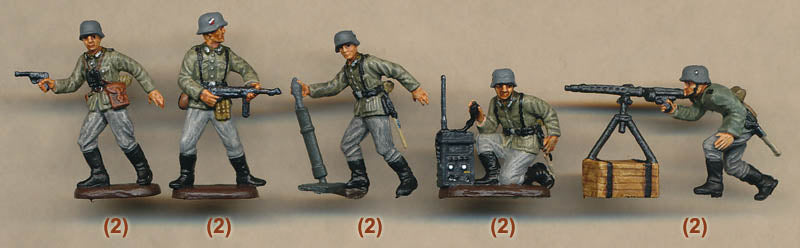 Italeri 006033 1/72 Scale German Infantry WW2 - Techtonic Hobbies - Italeri