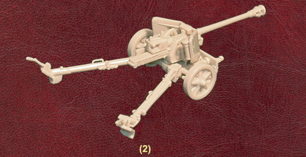 Italeri 06096 1/72 scale Pak 40 Anti-Tank Gun With Crew - Techtonic Hobbies - Italeri