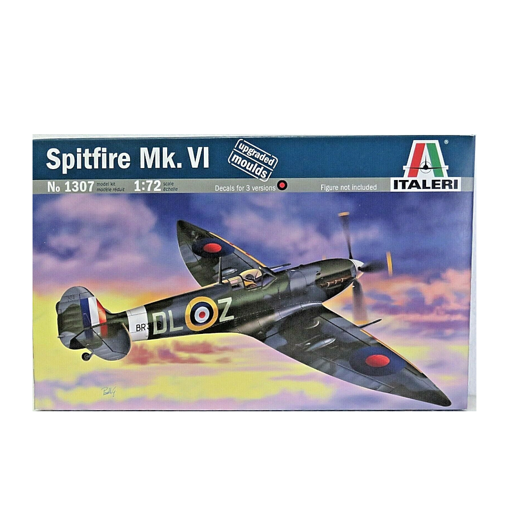 Italeri 001307 1/72 Scale Spitfire Mk.Vi - Techtonic Hobbies - Italeri