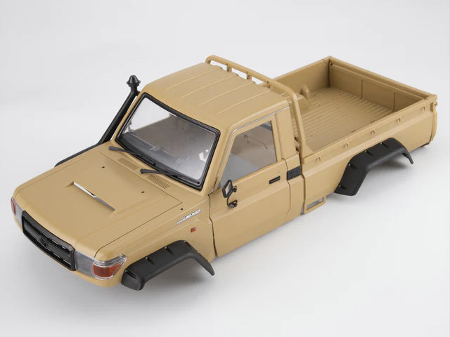 Killerbody - 48734 1/10 Military Desert Toyota Land Cruiser 70 Hard Body Kit w/ Accessories (RC Car) - Techtonic Hobbies - Killerbody