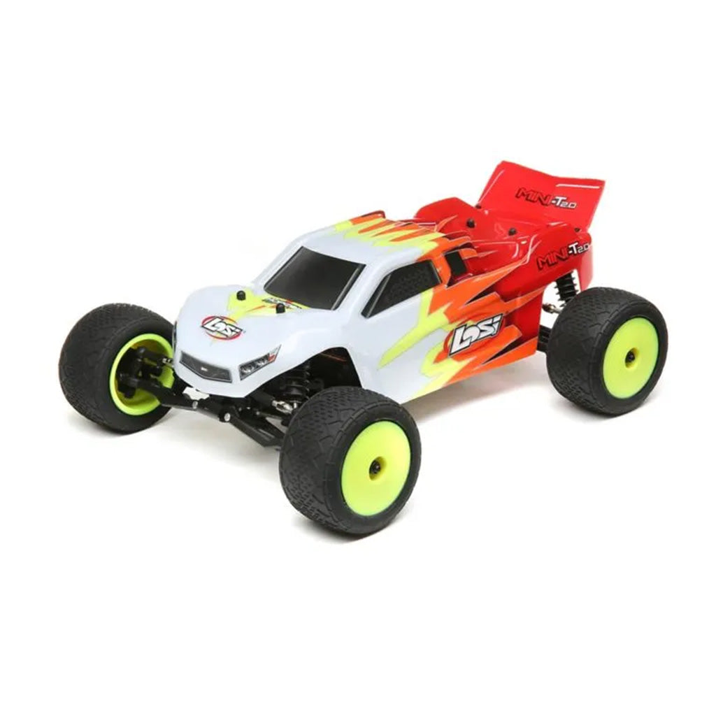 Losi Mini T 2.0 RTR 1/18 2wd Stadium Truck, (LOS01015T1/LOS01015T3) - Techtonic Hobbies - Losi