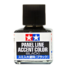 Tamiya-Tamiya PANEL LINE ACCENT COLOR BLACK-rc-cars-scale-models-sunshine-coast
