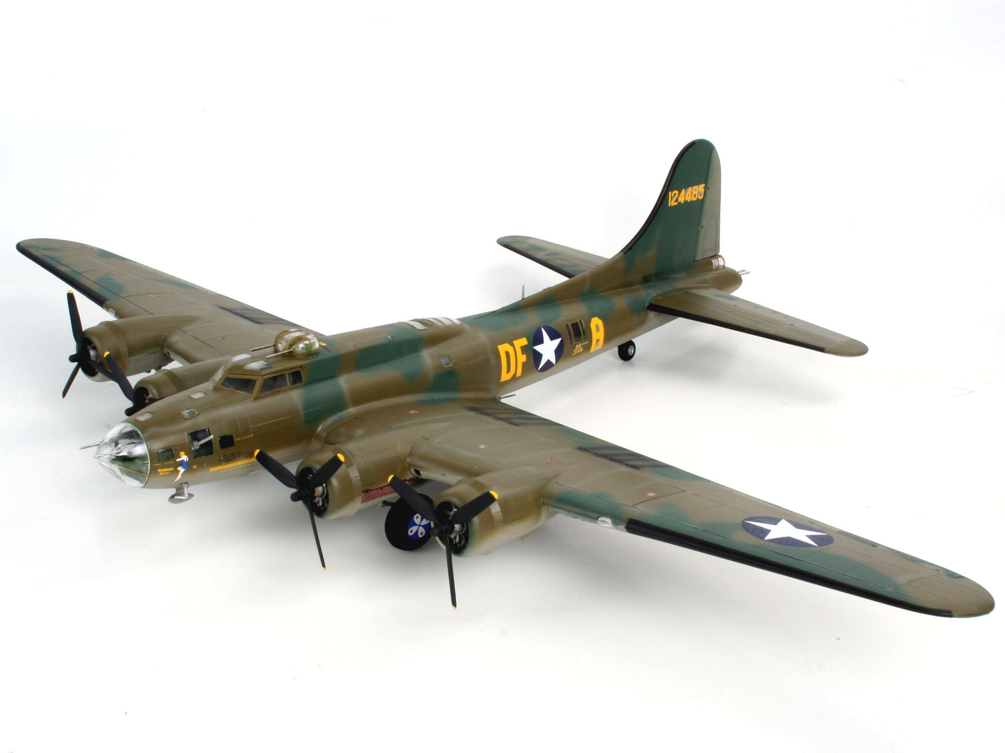 Revell 04297 1/48 scale Boeing B-17F Flying Fortress - Memphis Belle (American WW2 Bomber) Plastic Model Kit (Scale Model) - Techtonic Hobbies - Revell