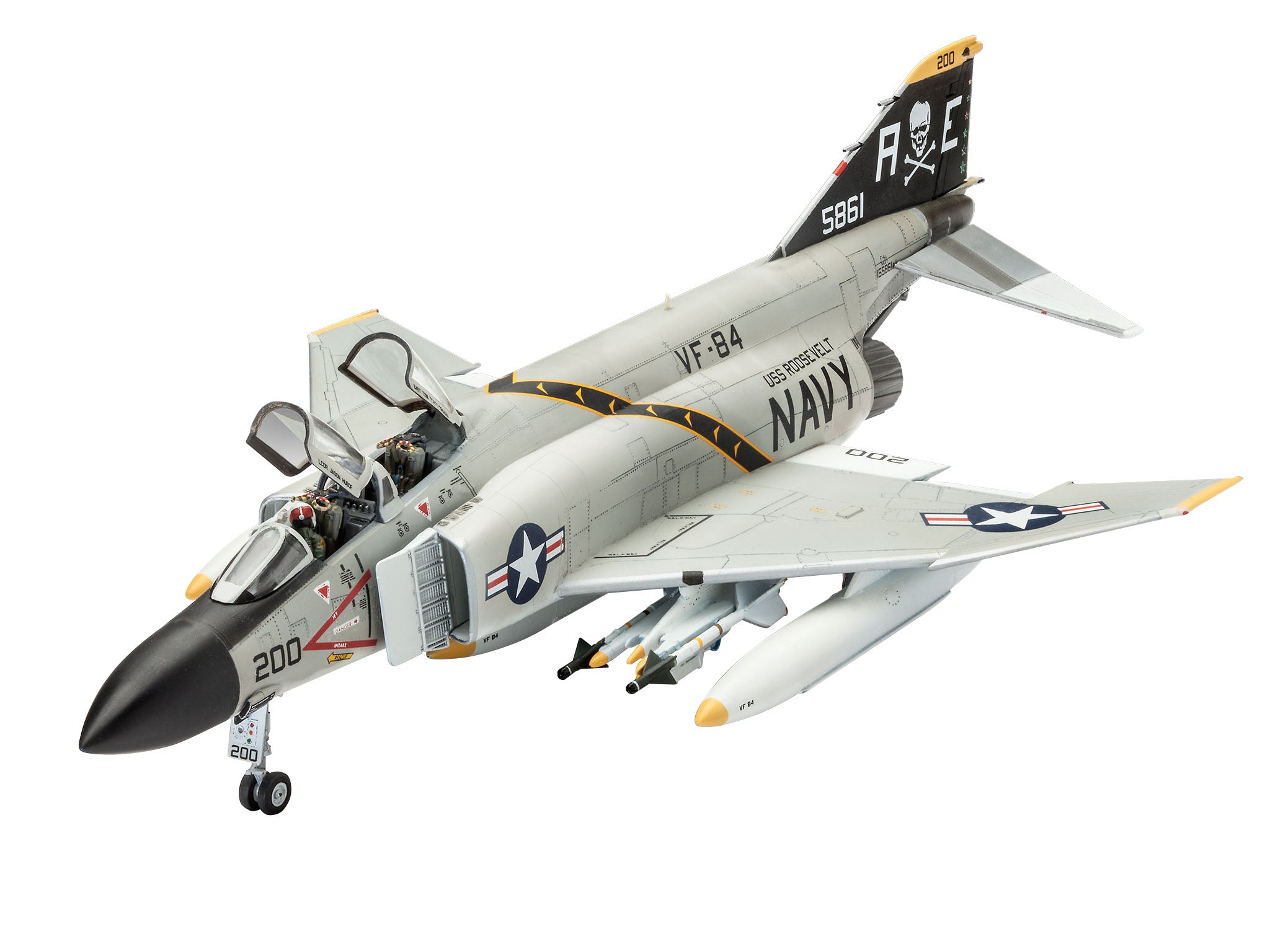 Revell 03941 1/72 Scale F-4J Phantom US Navy - Techtonic Hobbies - Revell