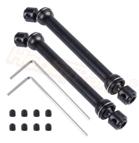 Techtonic-Techtonic 88mm-113mm Heavy Duty Metal Steel Drive Shaft CVD For Axial SCX10 SCX10 II 90046 Rc4wd D90 Wraith RC Crawler Car -rc-cars-scale-models-sunshine-coast