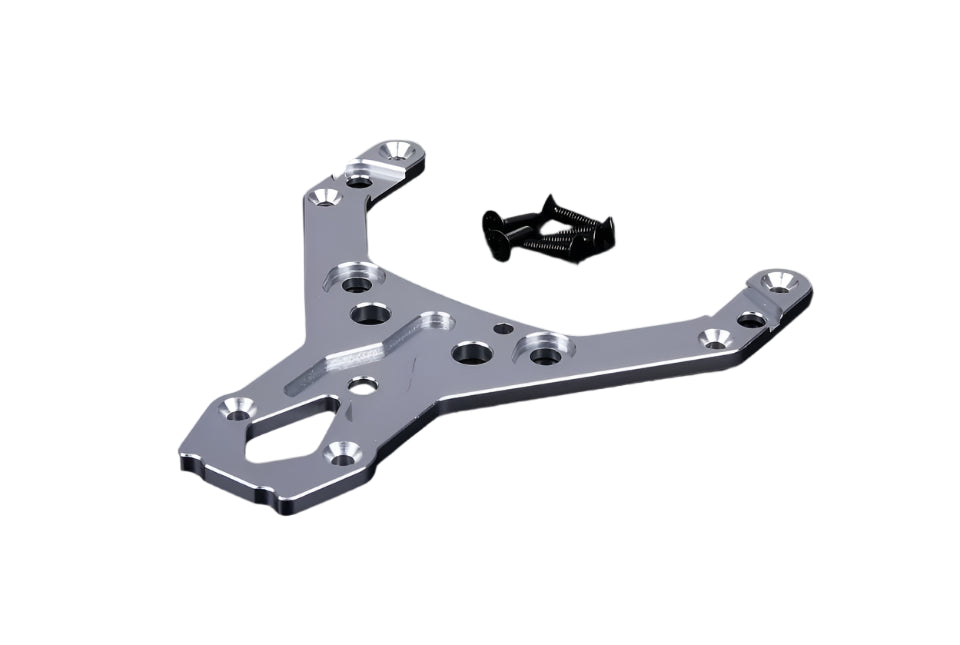 Rovan-Rovan CNC ALUMINUM FRONT UPPER PLATE (SILVER) (95097)-rc-cars-scale-models-sunshine-coast